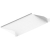 FS-A1-250-G, Fixed Perforated Shelf. 1U, 19", 250mm, Load 25kg, Gray