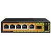 Conexpro GNT-P1006G6, Gigabit PoE switch, 5port (4 PoE + 1 UpLink + 1 SFP), 802.3af/at, Χωρίς τροφοδοτικό