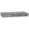 MaxLink PSBT-28-24P-250, 28-Port (24x100M PoE + 2x1000M + 2xSFP) switch, 802.3af/at/bt